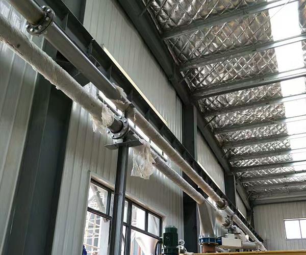 二重シャフトはスクリュー給炭機の工場を